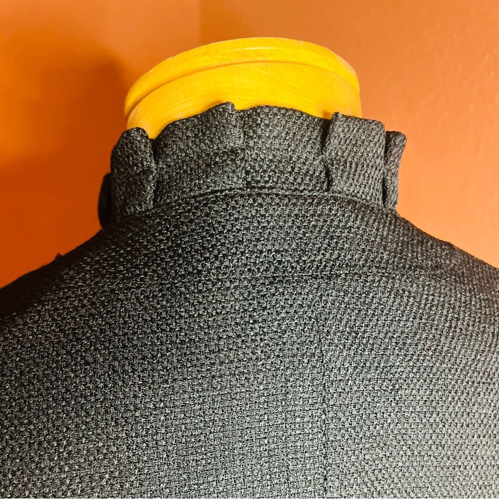 Calvin Klein Charcoal Gray Women's Blazer - Picture 3 of 5